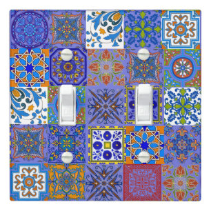 Mexican Talavera Tiles Light Switch Cover