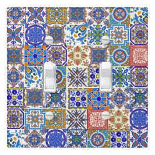 Mexican Talavera Tiles Light Switch Cover
