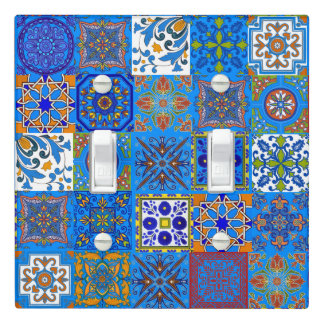 Mexican Talavera Tiles Light Switch Cover