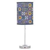 Mexican Talavera Tiles Table Lamp (Back)