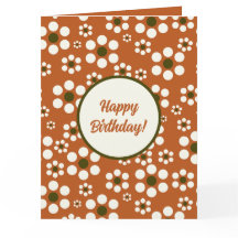 Mexican terracotta floral flowers