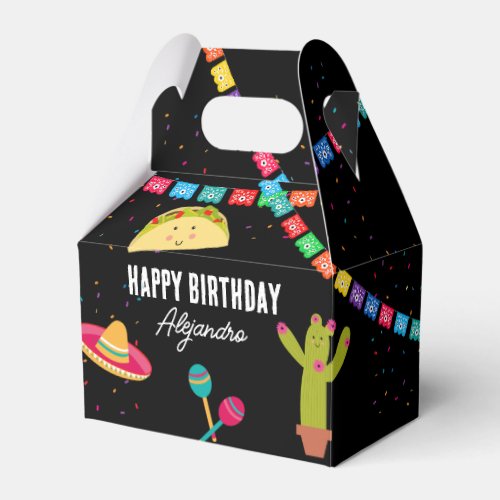 Mexican Theme Fiesta _ Taco Bout a Party Birthday  Favor Boxes