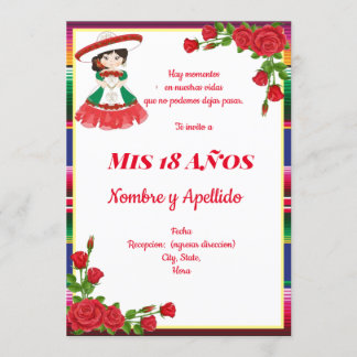 Mexican Theme Invitation