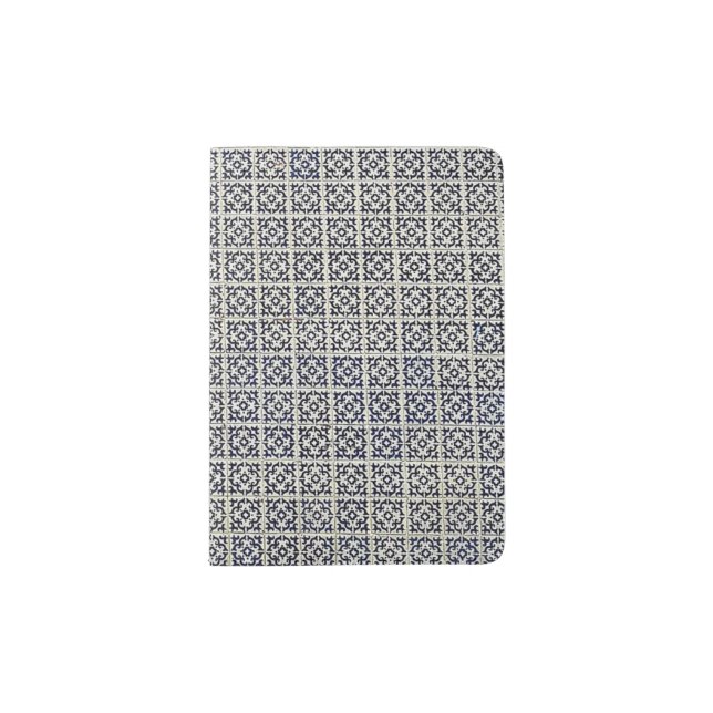 MEXICAN TILES PASSPORT HOLDER (Front)