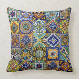 clay colored pillows