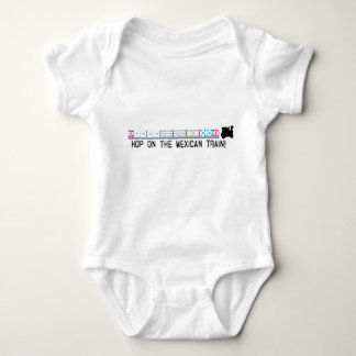 Mexican Train Baby Bodysuit