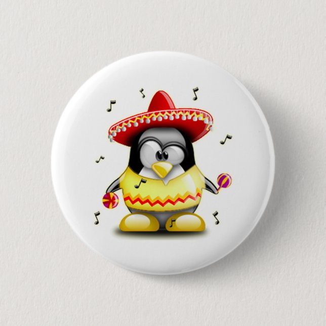 Mexican Tux Button (Front)