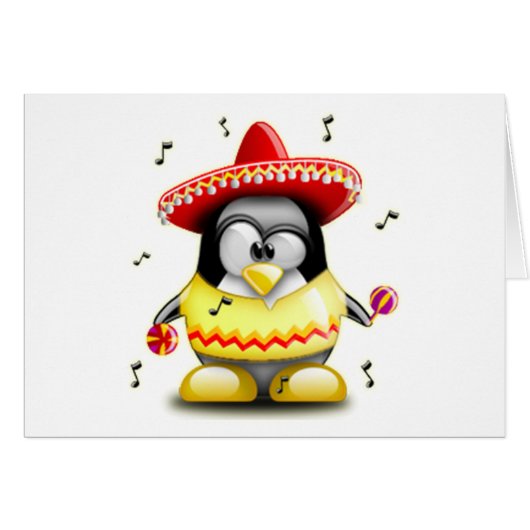 Mexican Tux Cards (Front Horizontal)