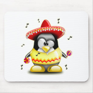 Mexican Tux Mouse Pad