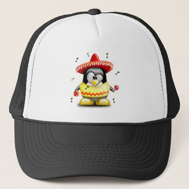 Mexican Tux Trucker Hat (Front)