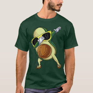 Mexican Vegan Cinco de Mayo Dabbing Avocado  T-Shirt