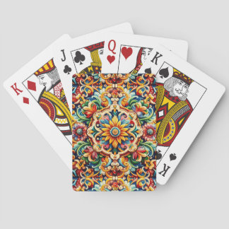 Mexican Villa Poker Cards