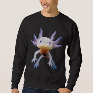 Mexican Walking Fish Cute Amphibian Axolotl Sweatshirt