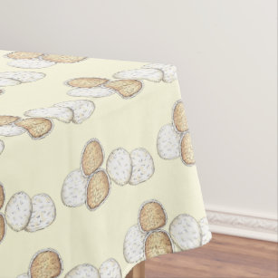 Mexican Wedding Cookie Russian Tea Cakes Snowball Tablecloth