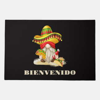 Mexican Welcome Doormat Bienvenido