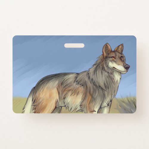 Mexican Wolf Badge