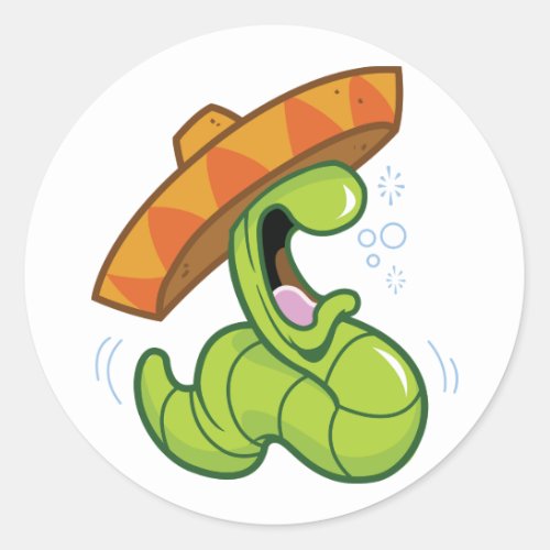 Mexican Worm Stickers