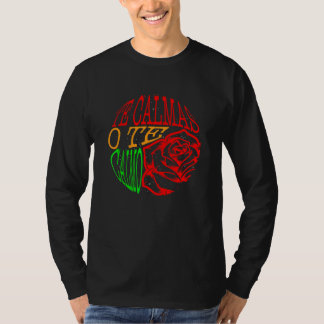 Mexicana Cottagecore Te Calmas O Te Calmo Rose Flo T-Shirt
