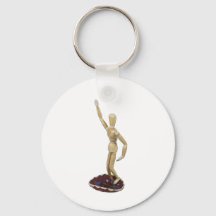 MexicanHatDancer071611 Keychain