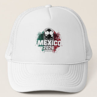 Mexico 2026 World Cup Soccer Fan Trucker Hat
