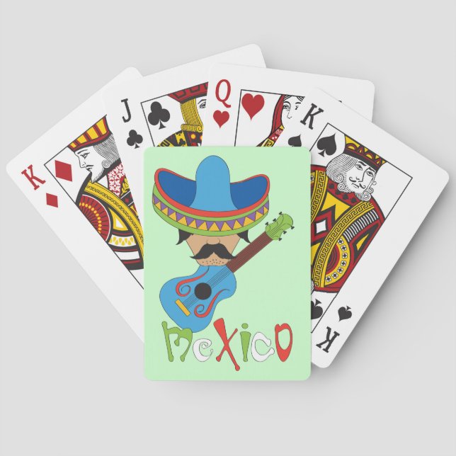 Mexico 2 Playing Cards (Back)