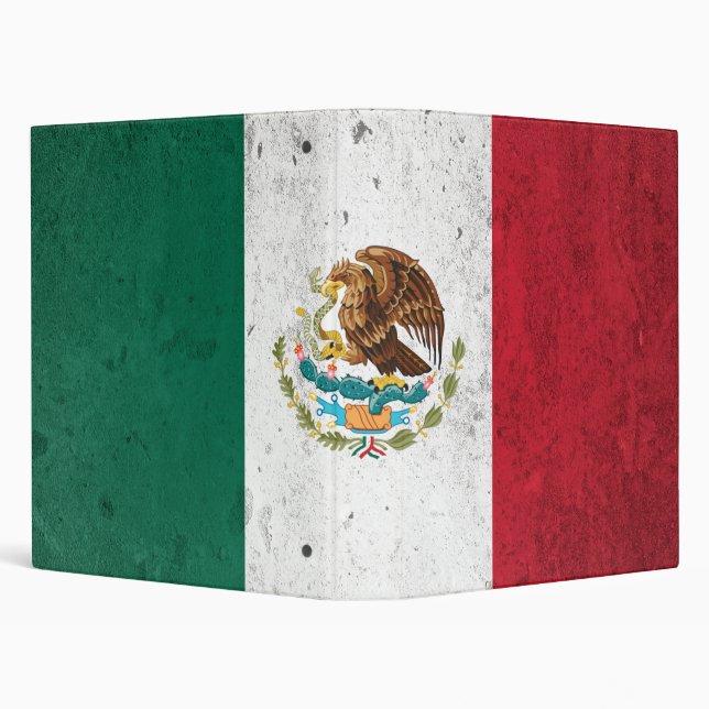 Mexico 3 Ring Binder (Background)
