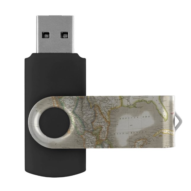 Mexico and Guatamala Flash Drive (Opened)