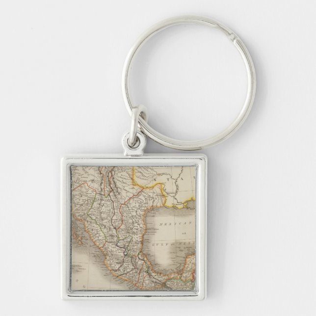Mexico and Guatemala 2 Keychain (Front)