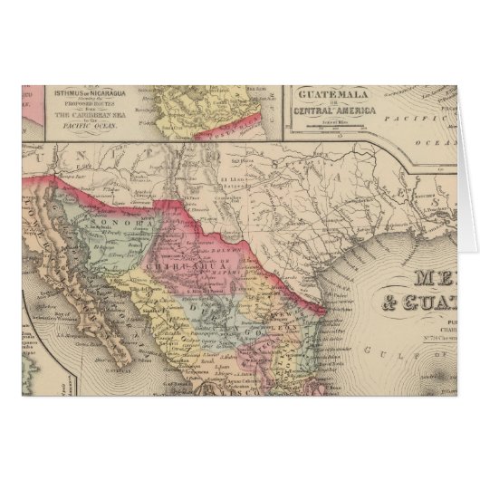 Mexico and Guatemala 4 Cards (Front Horizontal)