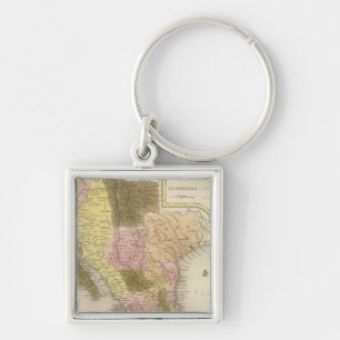 Mexico and Guatemala 5 Keychain