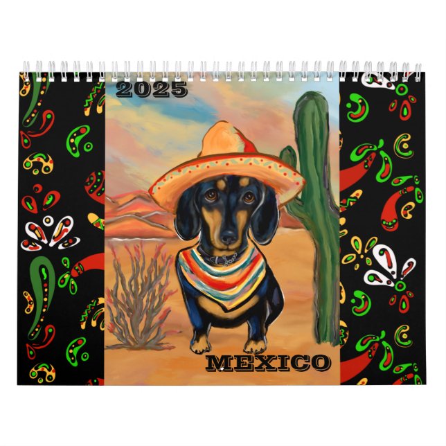 MEXICO ART CALENDAR (Cover)