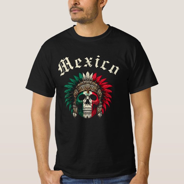 Mexico Aztec  T-Shirt (Front)