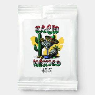mexico bachelorette cactus tequila lemonade drink mix