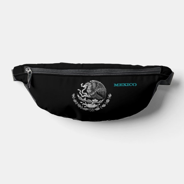 Mexico bag, Mexican Eagle, coat of arms / flag Fanny Pack (Lay Down)