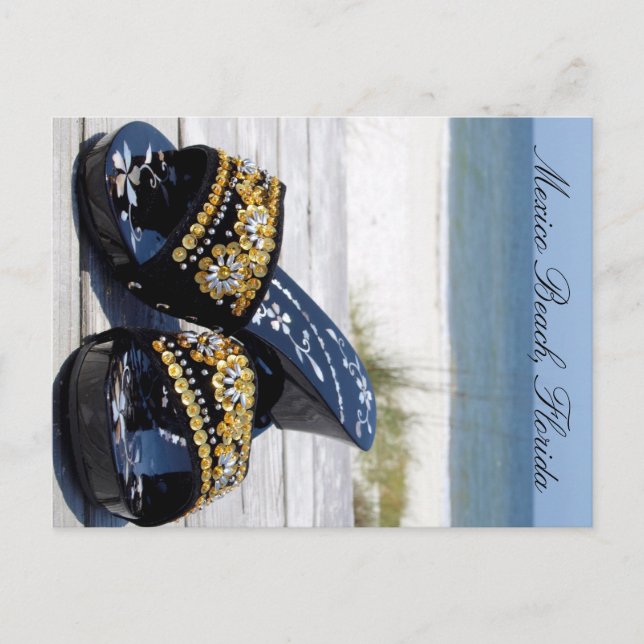 Mexico Beach, Florida post card (Front)