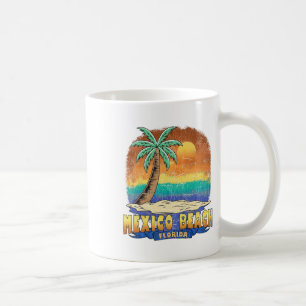 Mexico Beach Florida Vintage Distressed Souvenir Coffee Mug
