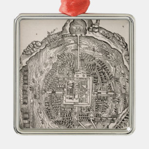 Mexico Before the Conquest Metal Ornament