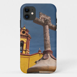 Mexico, Bernal. View of Iglesia de San Sebastian iPhone 11 Case