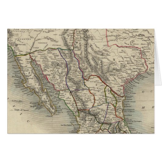 Mexico, California and Texas (Front Horizontal)
