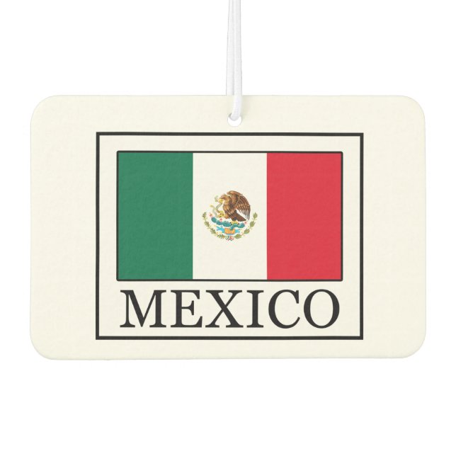 Mexico Car Air Freshener (Front)