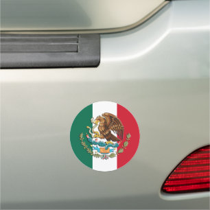 Mexico car sticker, travel, Mexican flag Magnet
