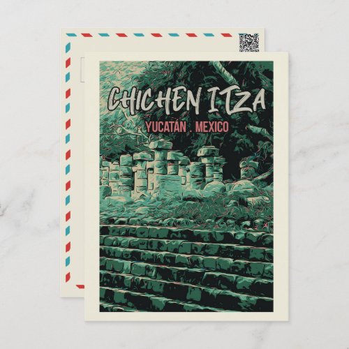 Mexico Chichn Itz Yucatn Maya ruins Postcard