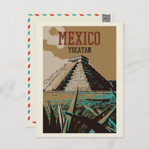 Mexico Chichn Itz Yucatn Maya ruins Postcard