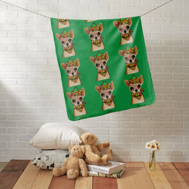 Mexico Chihuahua   Baby Blanket (In Situ)