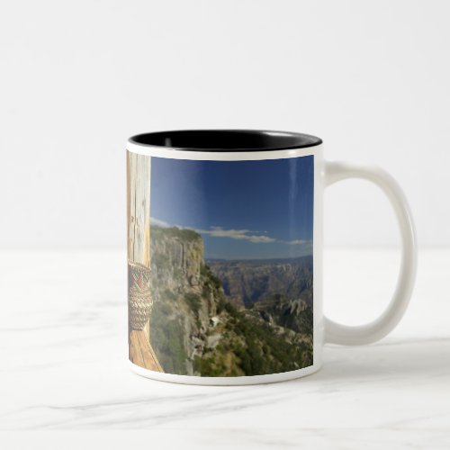 Mexico Chihuahua Copper Canyon View from Two_Tone Coffee Mug