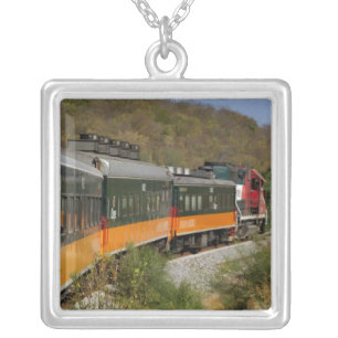 Mexico, Chihuahua, Copper Canyon. Views from Silver Plated Necklace