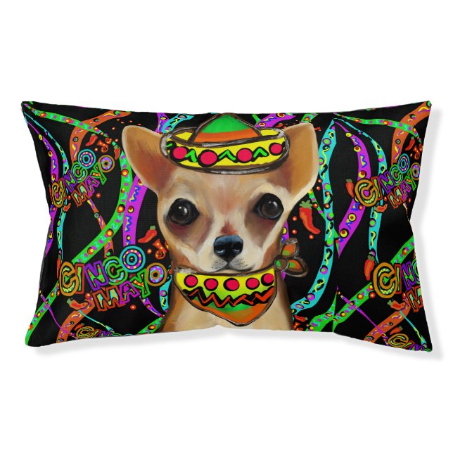 Mexico Chihuahua         Pet Bed (Front)