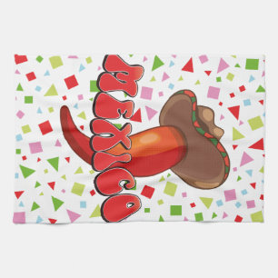 Mexico Chilli Pepper cute party Kitchen Towel