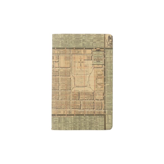 Mexico City 3 Pocket Moleskine Notebook