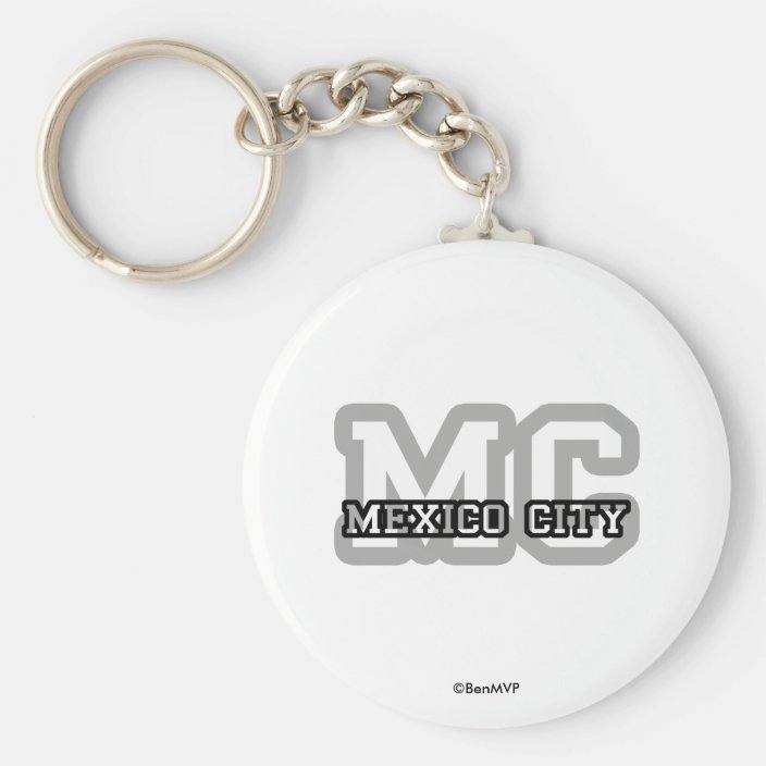Mexico City Key Chain